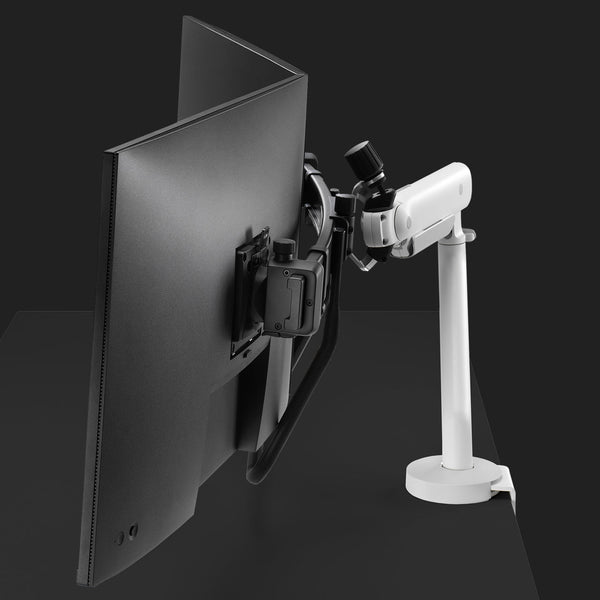 Flo X – dubbel monitorarm för storformat