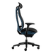 Sidovy av en Herman Miller Vantum Gaming Chair i Nightfall marinblått från höger.